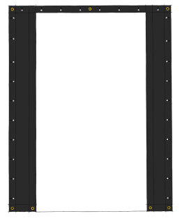 TORTUGA Super-Viereckzeltbahn XL mit Eingang 165 x 209 cm TC280