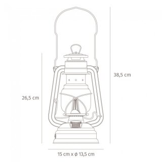Feuerhand LED Laterne Baby Special 276 Rot