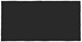 TORTUGA Doppelzeltbahn 323 x 165 cm TC280