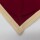 Halstuch mit Rand - umlegt, bordeaux - beige