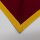 Halstuch mit Rand - bordeaux - dunkelgelb