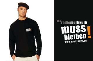 Langarm T-Shirt radiomultikulti