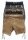 Sport-Bermuda, Spaltleder, Herren 52 oliv